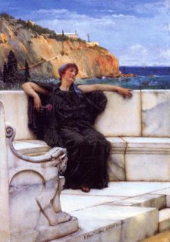 Sir Lawrence Alma-Tadema : Resting